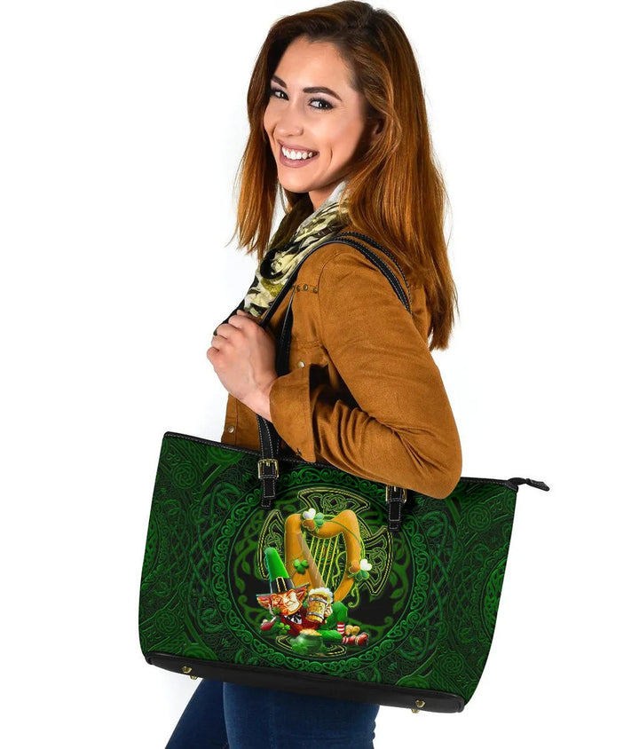 Irish Leprechaun St. Patrick's Day Tote Bag - Ireland's Trickster Fairies