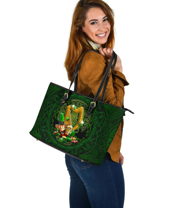 Irish Leprechaun St. Patrick's Day Tote Bag - Ireland's Trickster Fairies