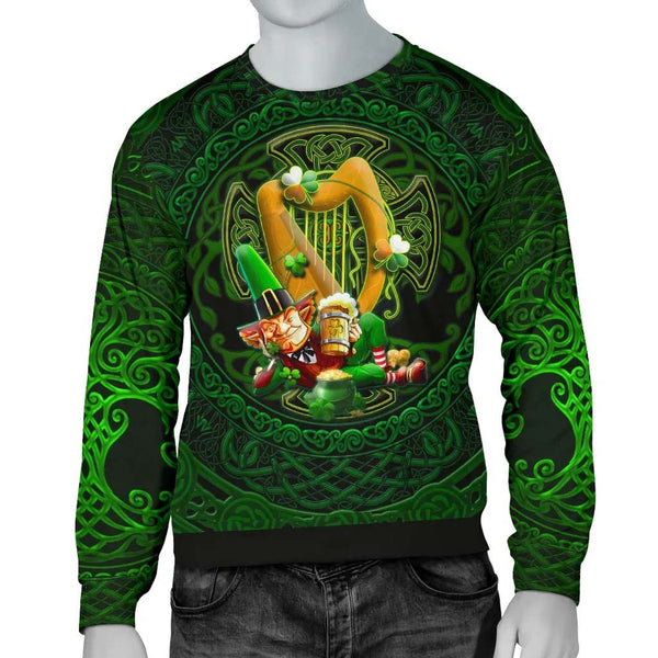 Irish Leprechaun St. Patrick's Day Sweater - Ireland's Trickster Fairies