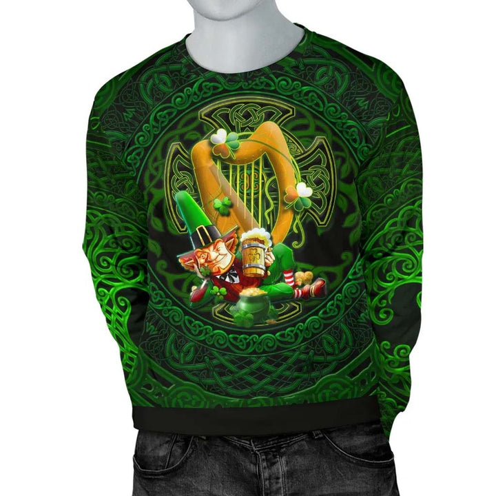 Irish Leprechaun St. Patrick's Day Sweater - Ireland's Trickster Fairies