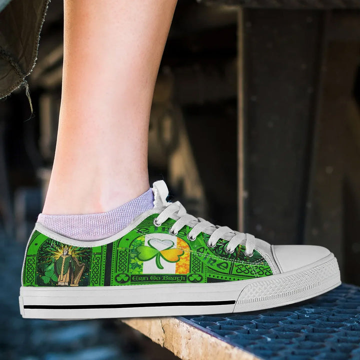 Irish St. Patrick Low Top Shoes - Happy St. Patrick's Day