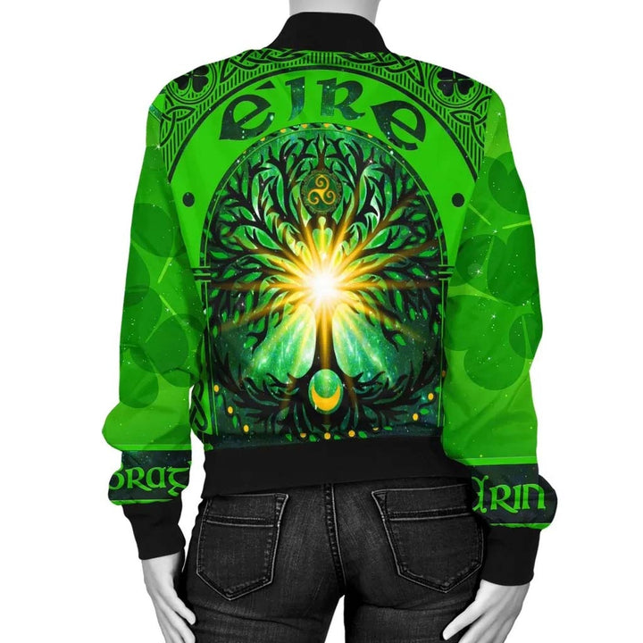 Irish St. Patrick Unisex Bomber Jacket - Happy St. Patrick's Day