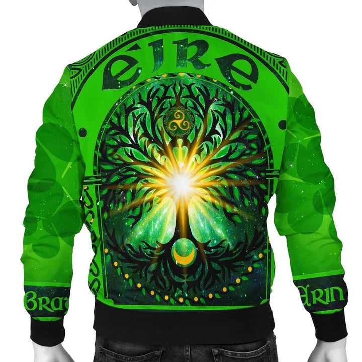 Irish St. Patrick Unisex Bomber Jacket - Happy St. Patrick's Day