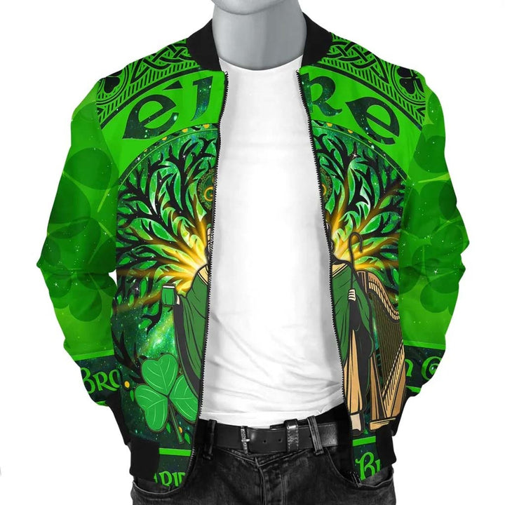 Irish St. Patrick Unisex Bomber Jacket - Happy St. Patrick's Day