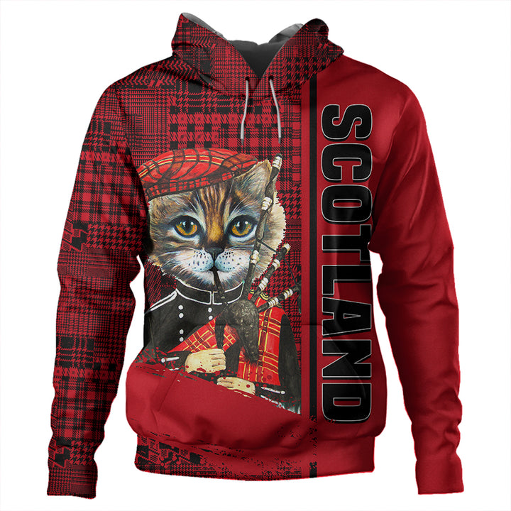 Scotland Cat Bagpipes Hoodie