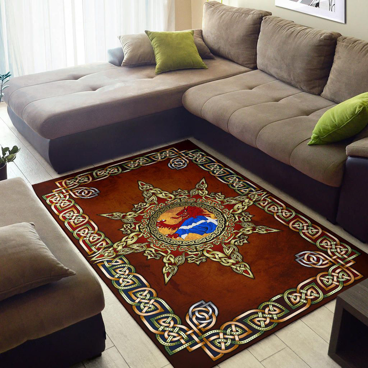 Scotland Celtic Area Rug Celtic Compass | Celticprime.com – celticprime