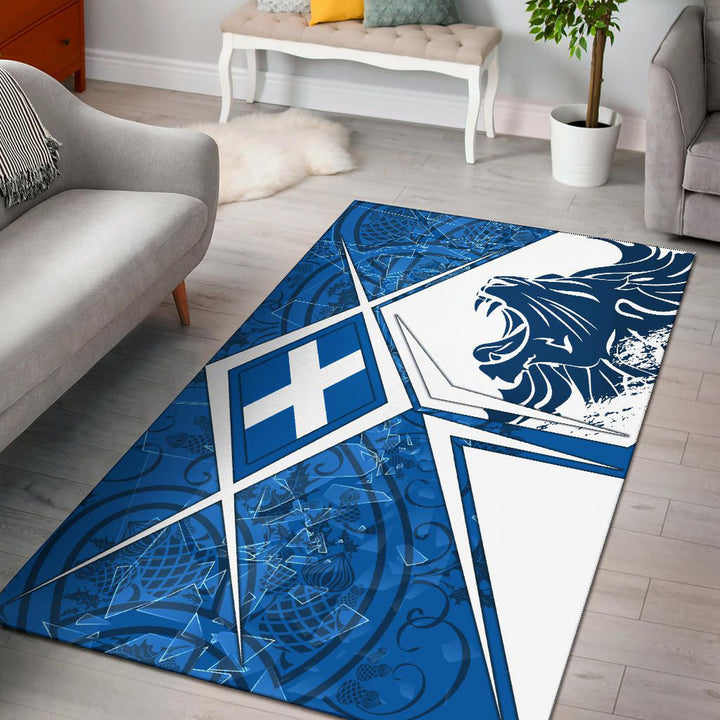 Scotland Celtic Area Rug Scottish Legend