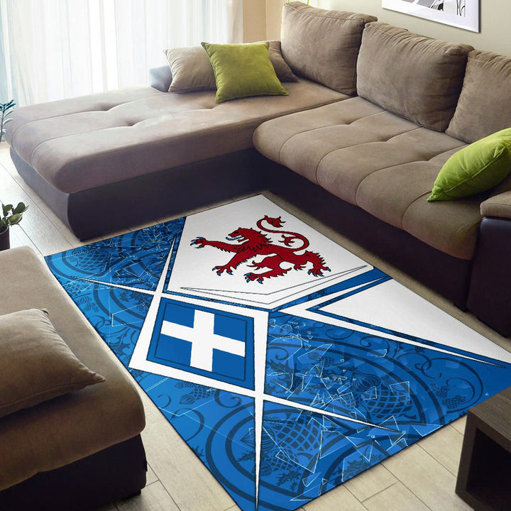 Scotland Celtic Area Rug Scottish Legend