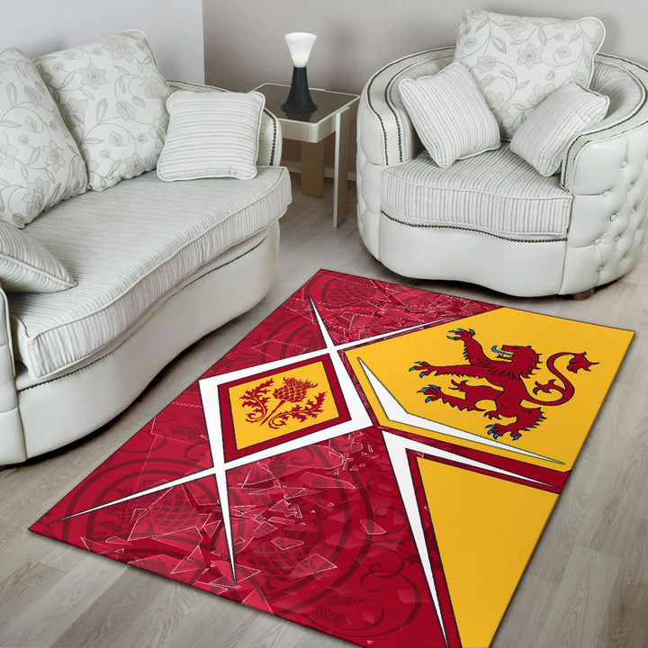 Scotland Celtic Area Rug Scottish Legend