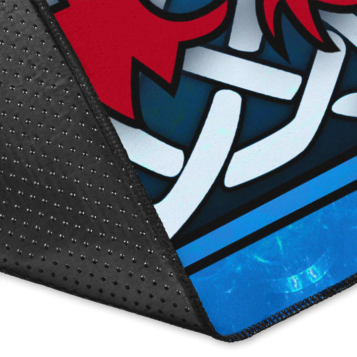 Scotland Celtic Area Rug Scottish Lion With Celtic Cross