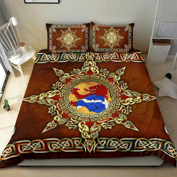 Scotland Celtic Bedding Set - Celtic Compass