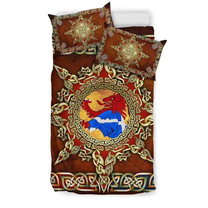 Scotland Celtic Bedding Set - Celtic Compass