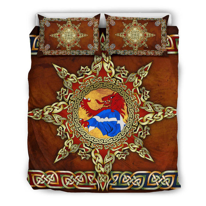 Scotland Celtic Bedding Set - Celtic Compass