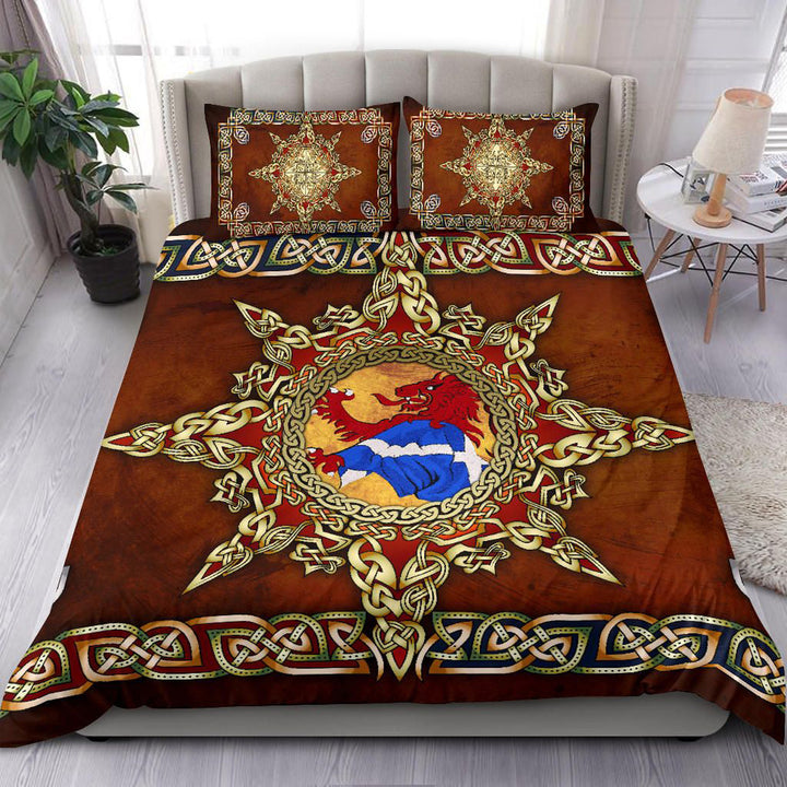 Scotland Celtic Bedding Set - Celtic Compass