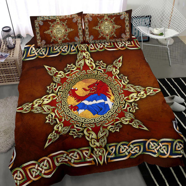 Scotland Celtic Bedding Set - Celtic Compass