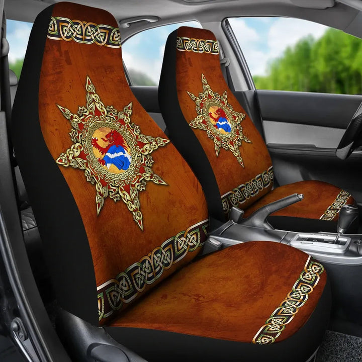 Scotland Celtic Car Seat Covers Celtic Compass