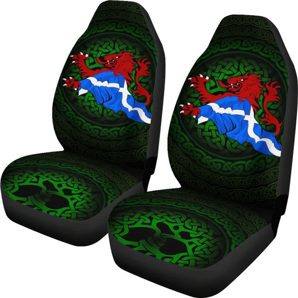 Scotland Celtic Car Seat Covers Scottish Celtic Lion