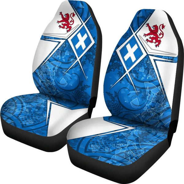 Scotland Celtic Car Seat Covers Scottish Legend Royal Lion