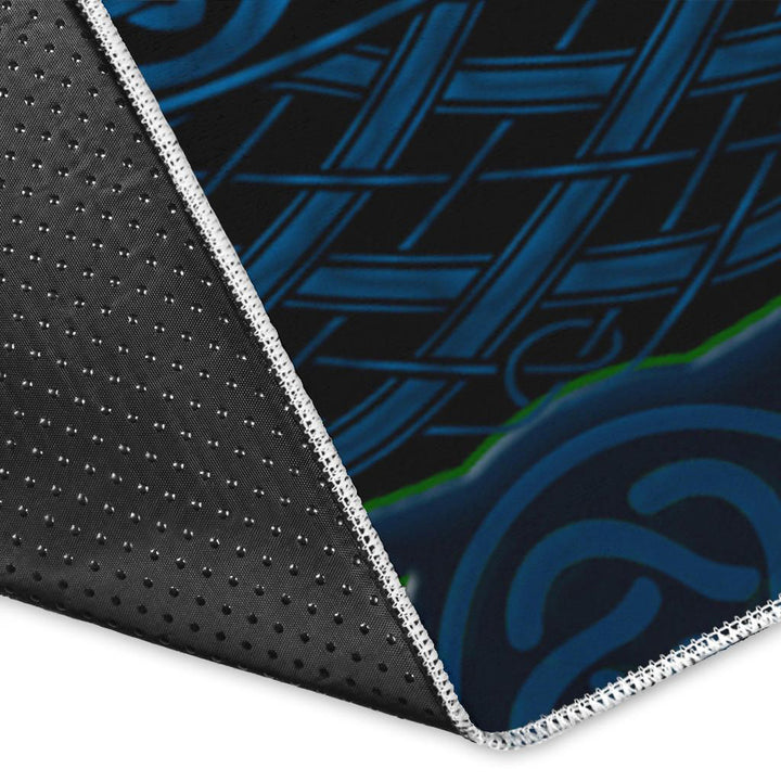 Scotland Rampant Lion with Thistle and Celtic Cross Area Rug