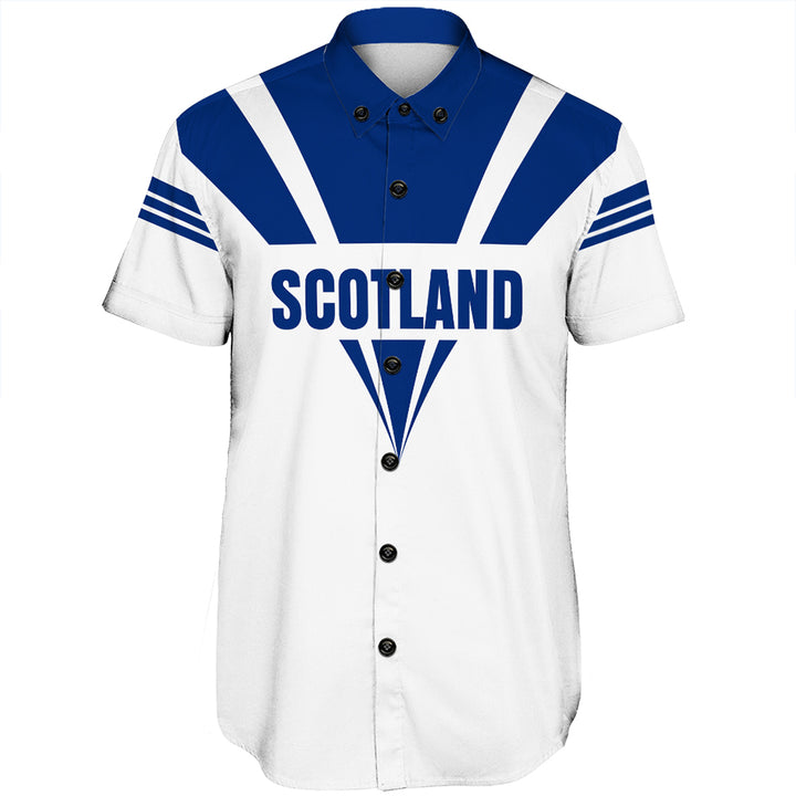 Scotland Royal Blue Short Sleeve Shirt