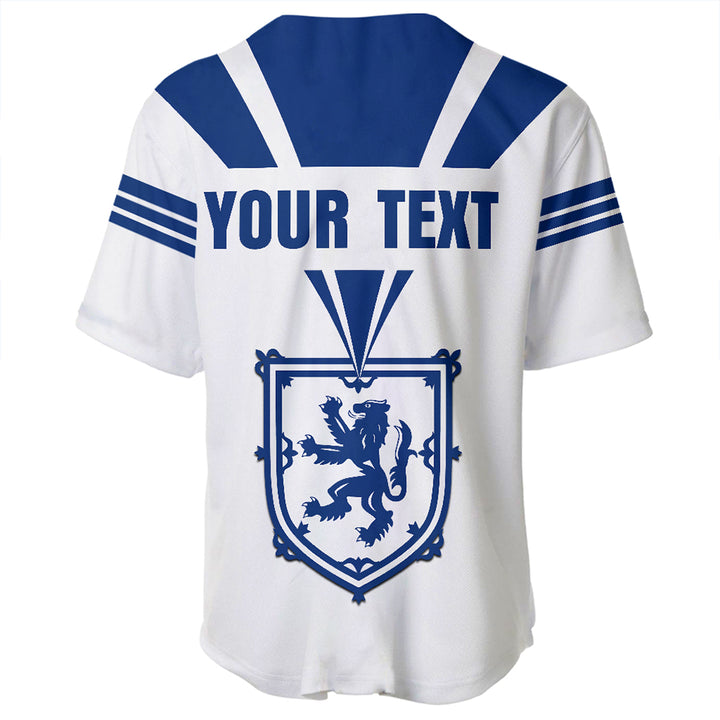 Scotland Royal Blue Baseball Jersey