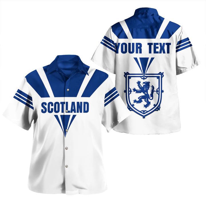 Scotland Royal Blue Beach Shirt | Celticprime.com