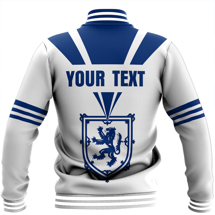Scotland Royal Blue Baseball Jacket