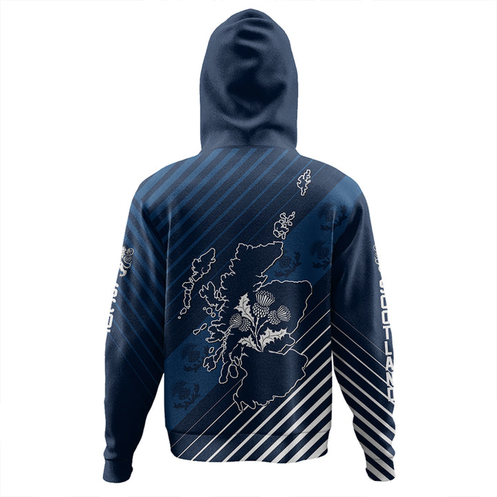 Scotland Thistle Classic Zip Hoodie