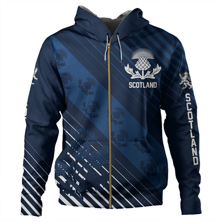 Scotland Thistle Classic Zip Hoodie